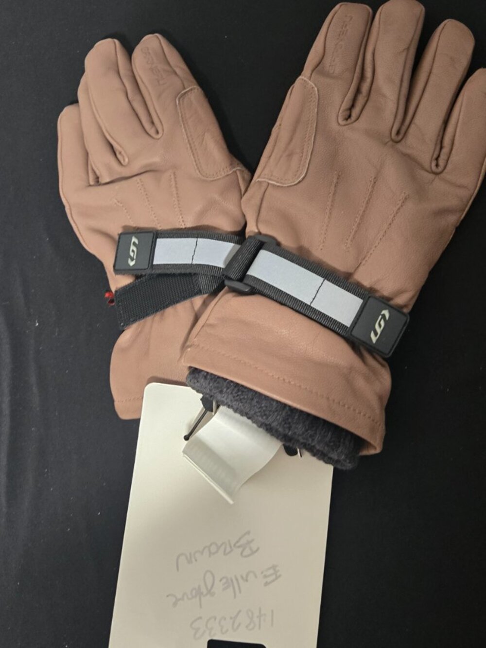 🚴‍♂️ Louis Garneau E-Ville Leather Cycling Gloves – Brown – Medium – NWT 🚴‍♂️